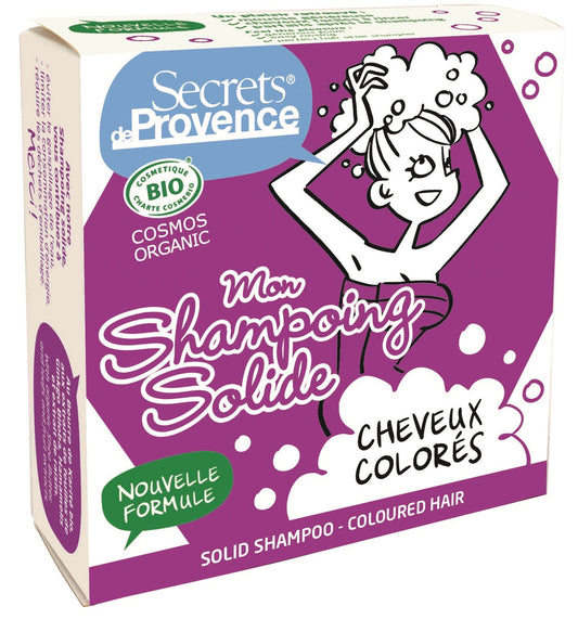 Secrets de Provence Solid shampoo for colored hair 85g